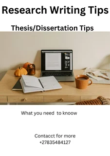 Thesis/Dissertation/Data Analysis/ Research/Proposal/Editing/Assignment/Project
