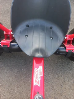 Zingo hover board with cart.