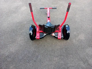 Zingo hover board with cart.