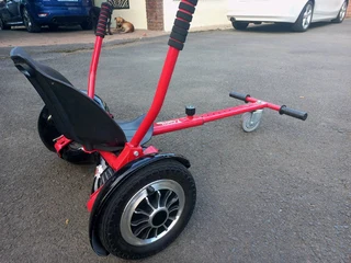 Zingo hover board with cart.