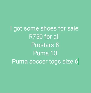 Shoes for sale