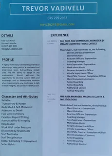 Seeking Security Sector Permanent Employment