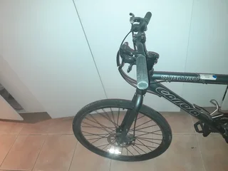 Black bicycle