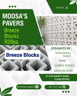 Breeze Blocks For Sale R29each!