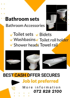 Washbasins,Toilet sets & Bathroom Accessories