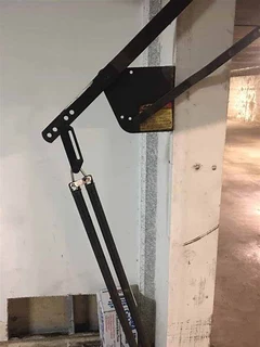 Garage door hinges