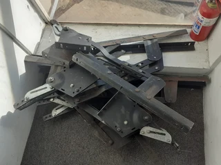 Hinges for garage doors