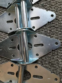 Silver steel brackets