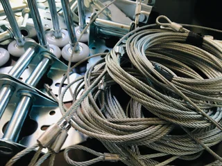 Garage door cables