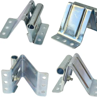Silver steel brackets