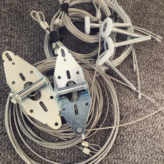 Wheels, hinges and cables