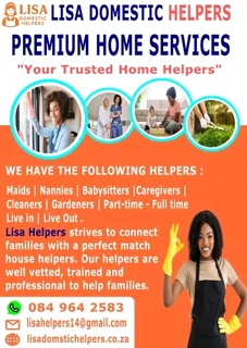 Housekeepers and nannies available