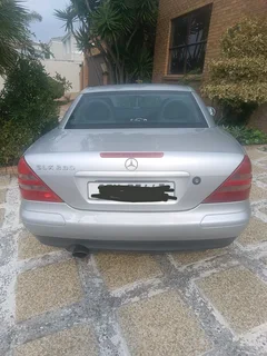 Silver SLK 230 Compress R170 Model Mercedes