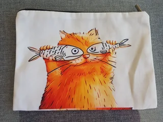 Cute Cat Makeup Bag 