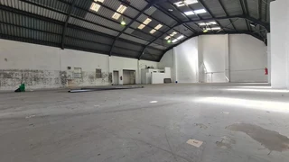 Secure factory with yard space.