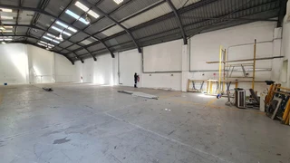 Secure factory with yard space.