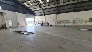 Secure factory with yard space.