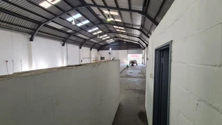 Secure factory with yard space.