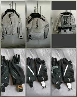 Bikers jacket and gloves