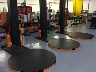 Pallet wrap machines