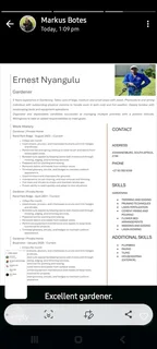 My name is Ernest Malawian, aged 32 year's