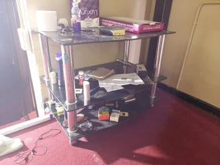 Tv stand and couch R300
