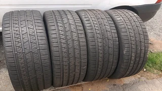 A set of tyres 285/40/22 continental normal now available