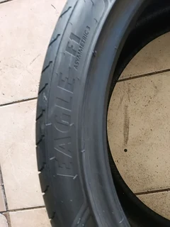 Two tyres 295/35/21 Goodyear F1 now available