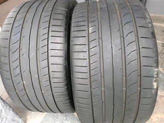 Two continental contisport runfat 285/30/19