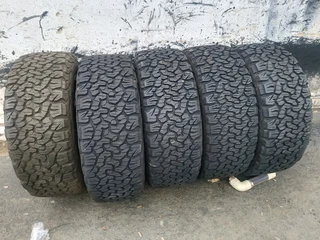 Five tyres 275/55/20 bf Goodrich ko2 now available