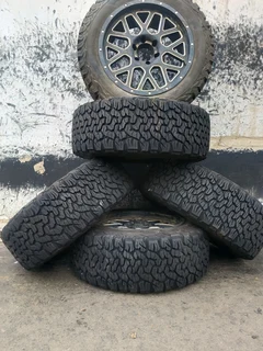 Five tyres 275/55/20 bf Goodrich ko2 now available