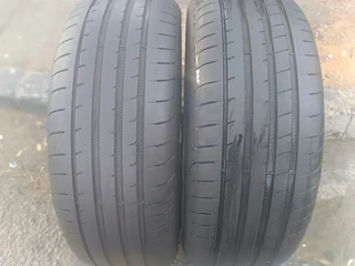 Two second hand tyres 225/45/19