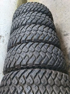 Set of Five tyres 285/70/17 one is new 4 are used but 90% condition