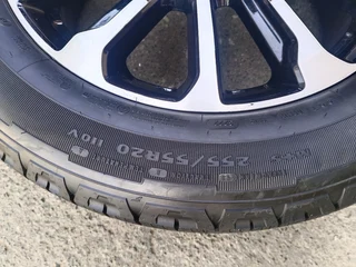 New set of mags with tyres for Ford Ranger 255/55/20 Goodyear Wrangler