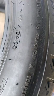 New set of mags with tyres for Ford Ranger 255/55/20 Goodyear Wrangler