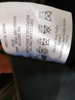 Leather Jacket 100%Pig Nappa genuine leather