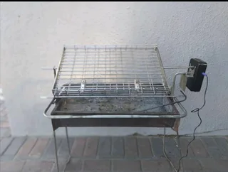 Braai Rotisserie standard flat basket