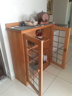 BEUTIFUL Show Case Solid Oak wood