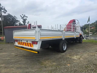 2015- FAW CA 15.180 DROPSIDE TRUCK WITH CRANE- AA4113