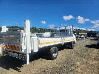 2020- FUSO FE7-136 DROPSIDE TRUCK WITH TAILLIFT- AA4069