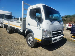 2020- FUSO FE7-136 DROPSIDE TRUCK WITH TAILLIFT- AA4069