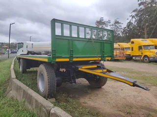 1979- BUSAF FLATDECK DRAWBAR TRAILER- T638