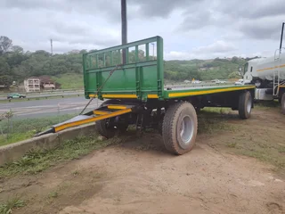 1979- Busaf Flatdeck Drawbar Trailer- T638