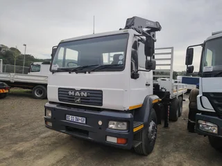2006- Man 26.284 Dropside Body Truck With 22 Ton Crane- T652