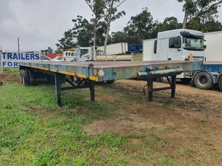 1972- Henred Fruehauf Semi Trailer Flatdeck- T809