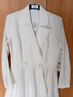 White Dress Designed by Exodus & Free Boots Sandals