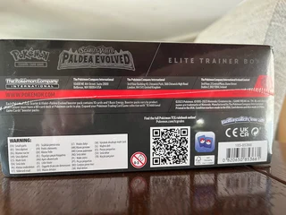 Pokemone Paldea Evolved ETB