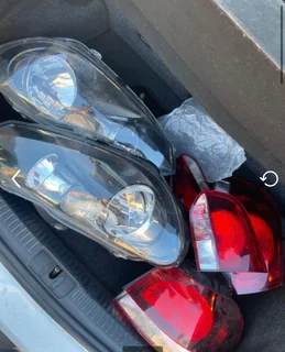 Genuine VW Golf 6 (Mk6) Headlights and Taillights - Complete Set