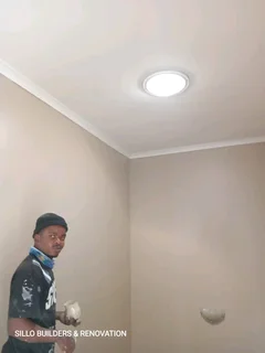 Damp fixing. Ceiling repairs and painting