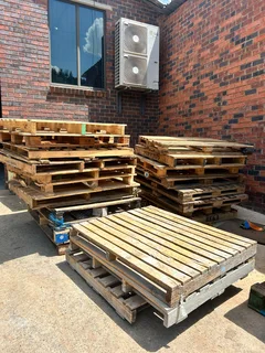Wooden pallets